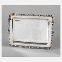 Silbertablett Jugendstil111
