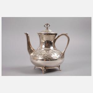 WMF Geislingen Jugendstil Teeservice