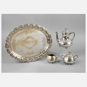 WMF Geislingen Jugendstil Teeservice