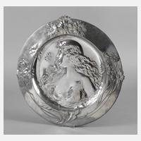 Übergroßer Wandteller  Jugendstil111