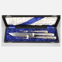 Drei Teile Vorlegebesteck Jugendstil111