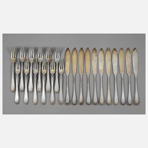 Fischbesteck Jugendstil