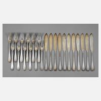 Fischbesteck Jugendstil111