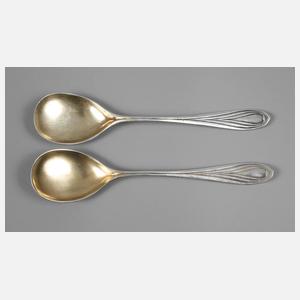 Hans Christiansen zwei Eislöffel