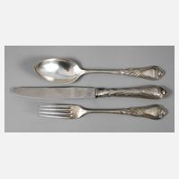 Drei Teile Besteckteile Heinrich Vogeler111
