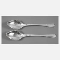 Zwei Menülöffel Joseph Maria Olbrich111