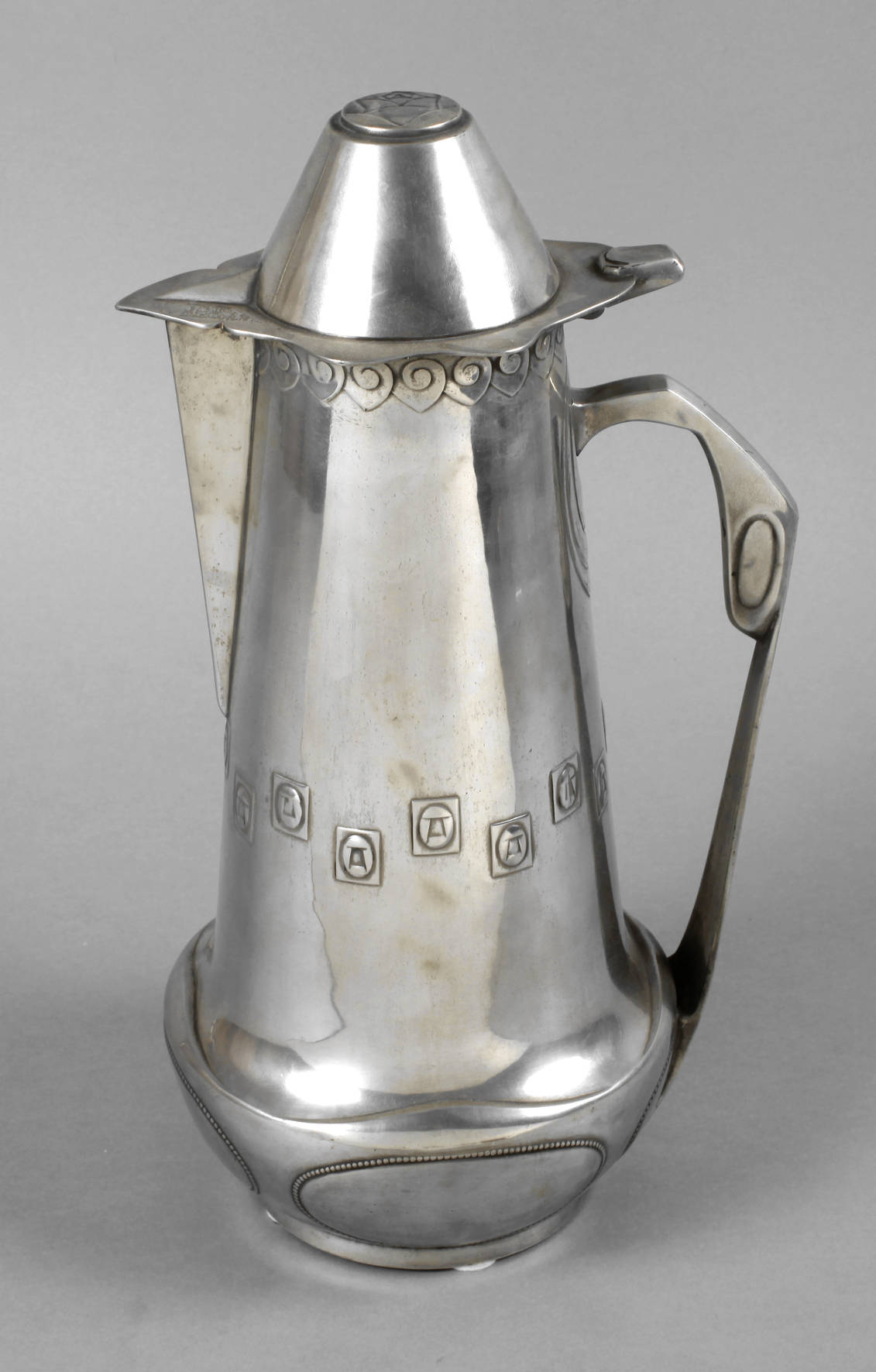 Große Jugendstilkanne Joseph Maria Olbrich