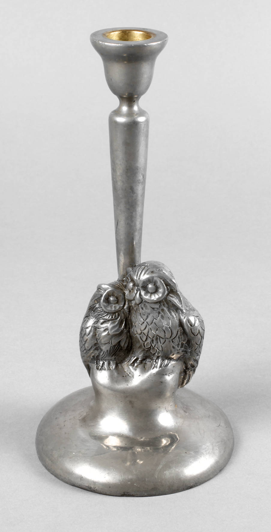 Mogens Ballin/Dänemark Zinnleuchter Jugendstil