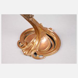 Dreiflammiger Jugendstilleuchter