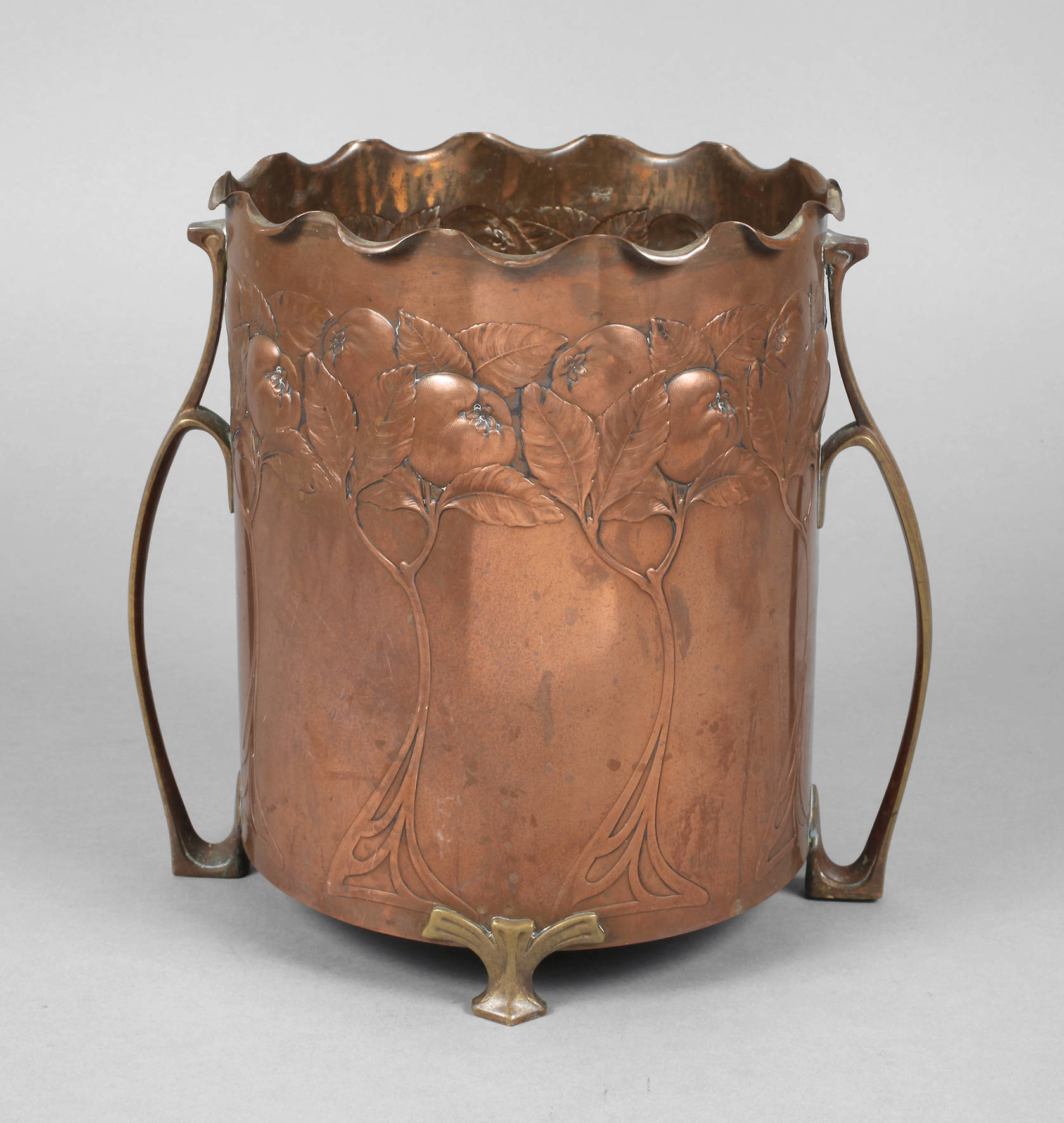 Carl Deffner Sektkühler Jugendstil