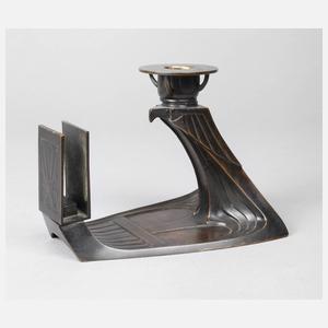 Bronzeleuchter Jugendstil