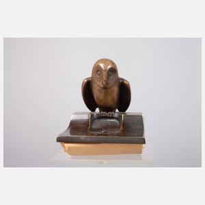 Jugendstil-Schreibset Bronze