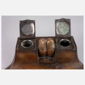 Jugendstil-Schreibset Bronze