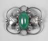 Georg Jensen Jugendstilbrosche