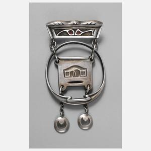 Jugendstilbrosche Patriz Huber