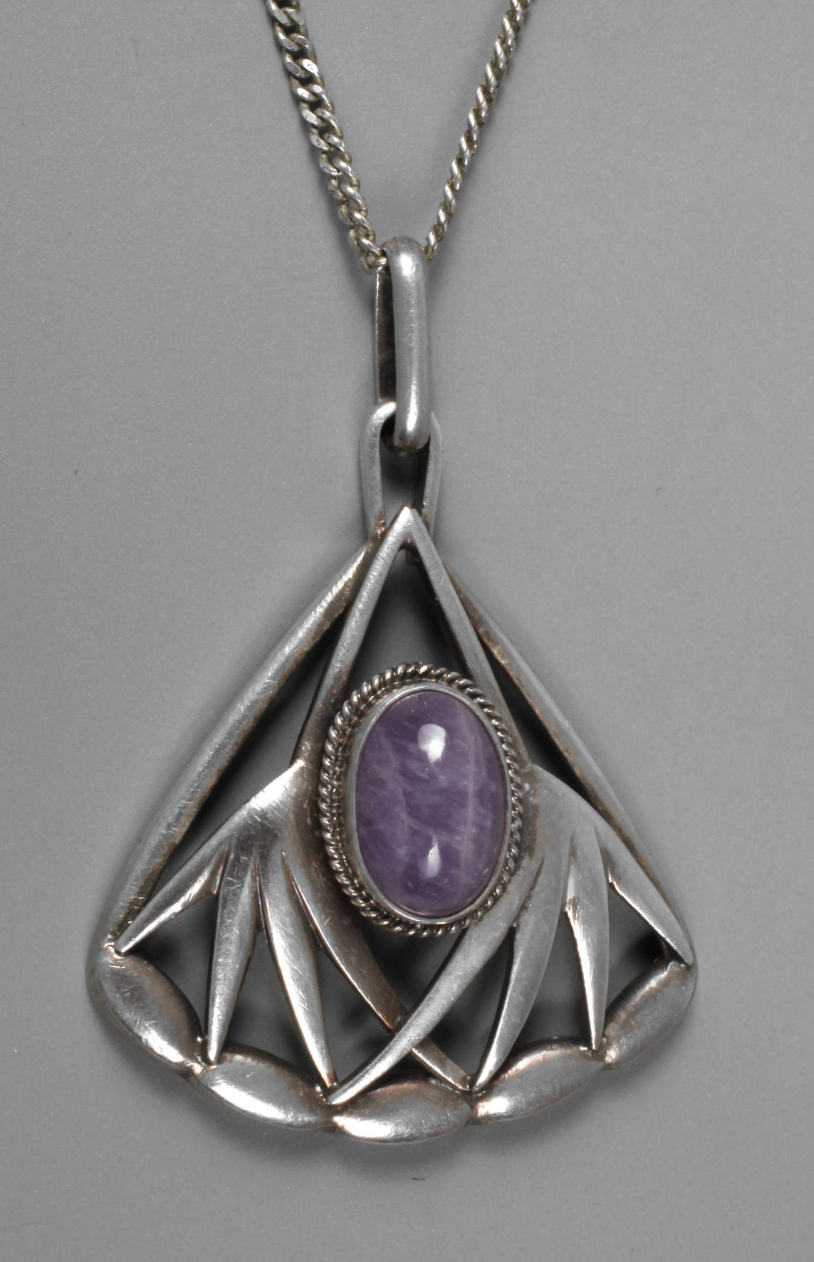 Jugendstilanhänger Amethyst