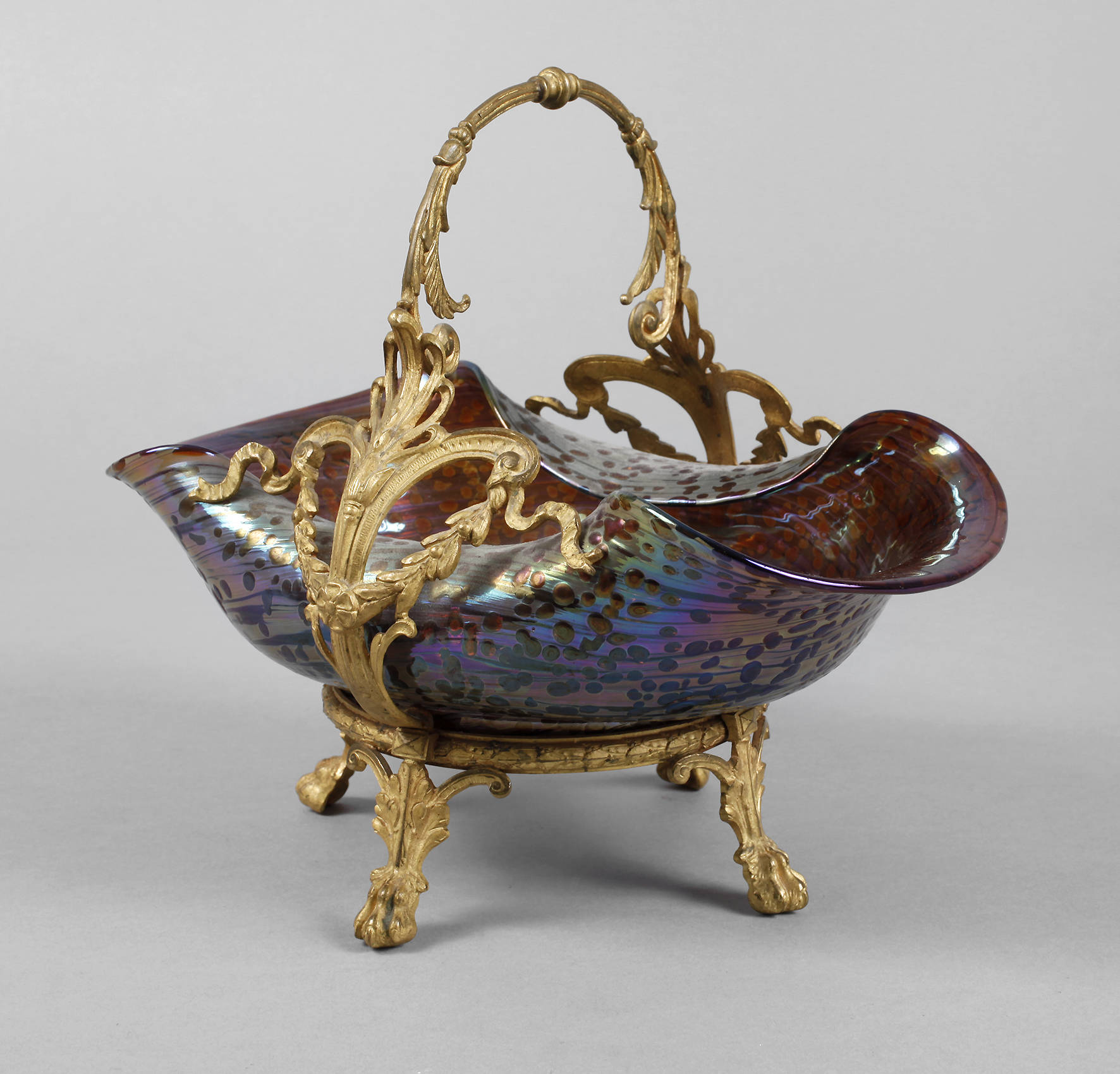 Kralik Henkelschale Jugendstil