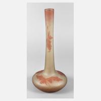 Schneider große Ätzglasvase111