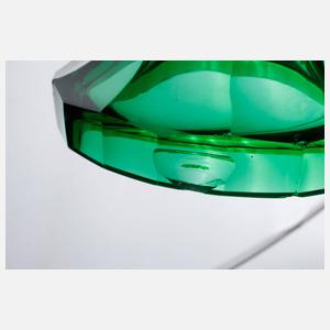 Wiener Werkstätte Vase Facettschliff