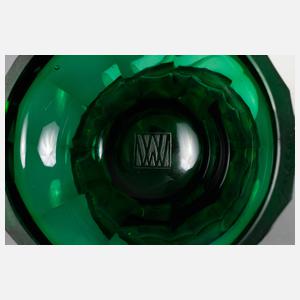 Wiener Werkstätte Vase Facettschliff