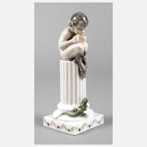 Kopenhagen Faun auf Säule
