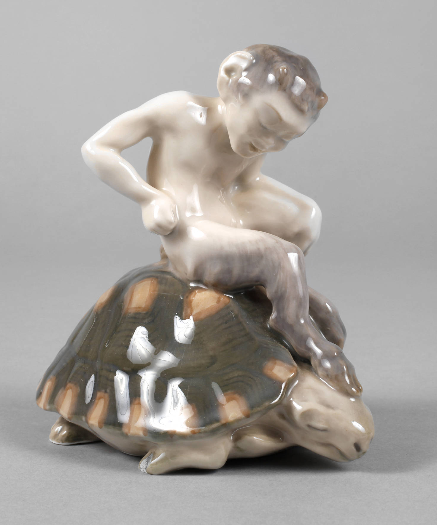 Kopenhagen Faun auf Schildkröte