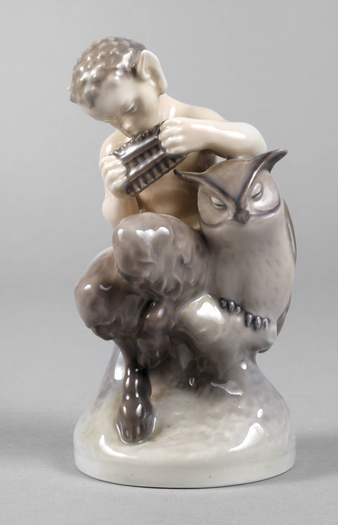 Kopenhagen Faun mit Eule