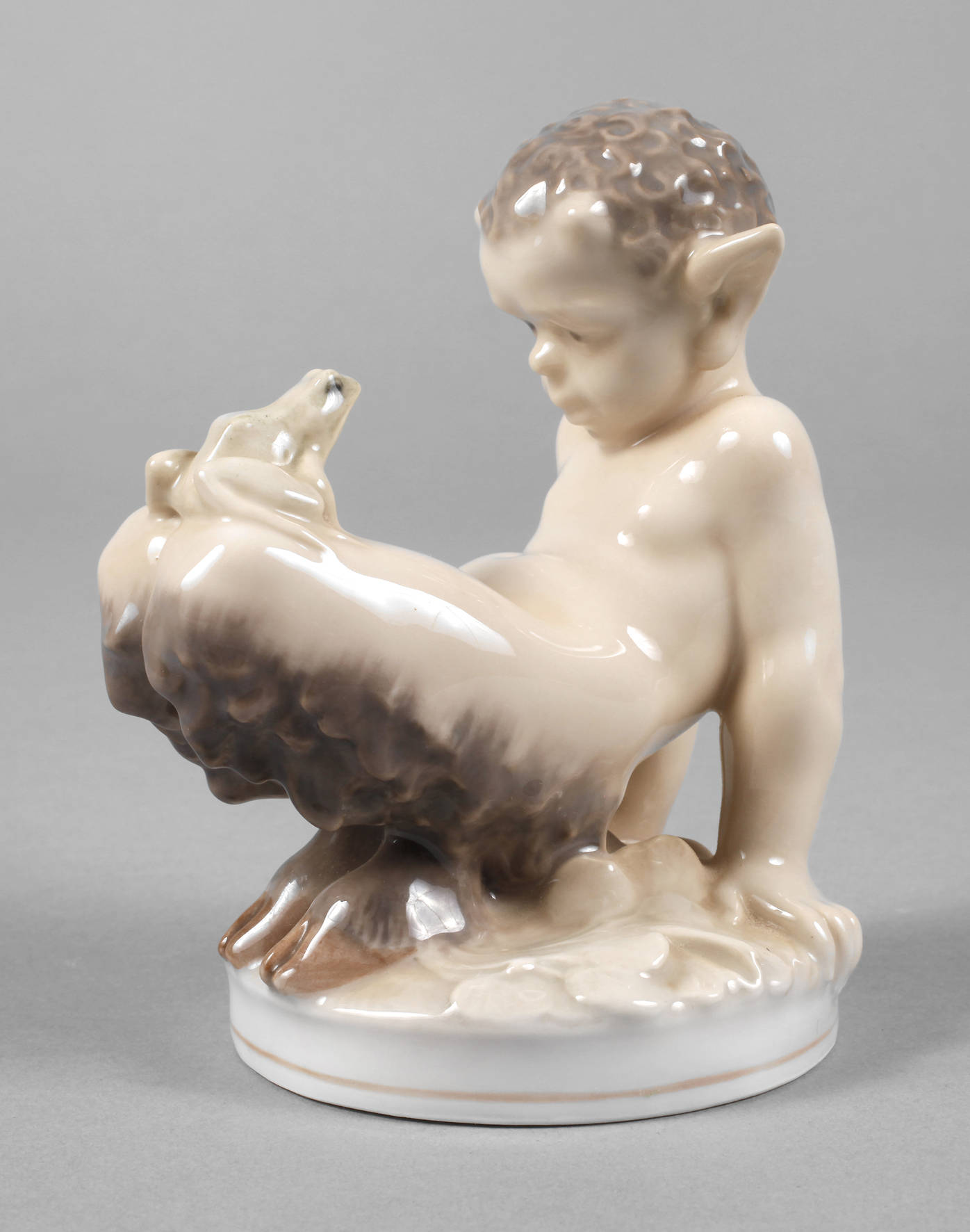 Kopenhagen Faun mit Frosch