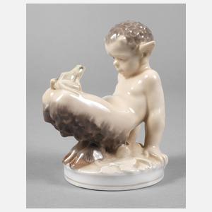 Kopenhagen Faun mit Frosch