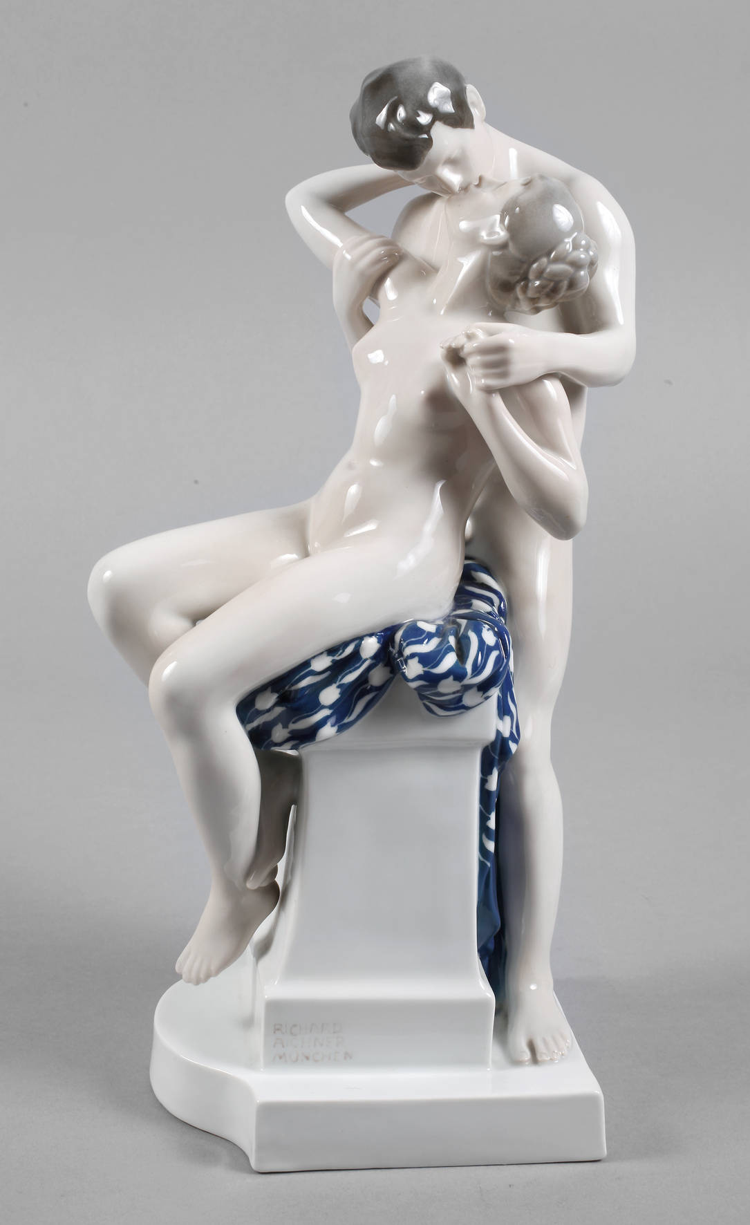 Rosenthal große Figurengruppe ”Der Kuss”