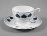Rosenthal Tasse ”Stehende Herzen”
