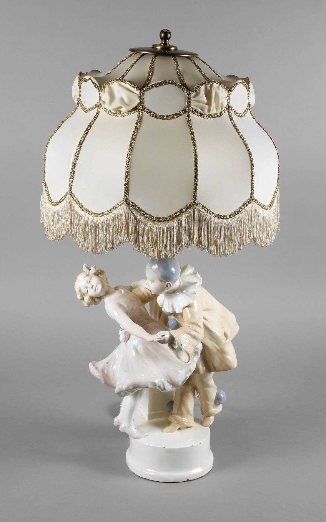 Goldscheider Wien figürliche Lampe