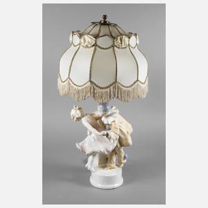 Goldscheider Wien figürliche Lampe