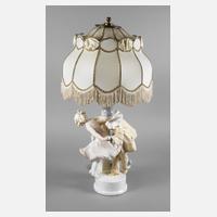 Goldscheider Wien figürliche Lampe111