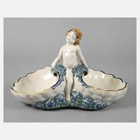 Kabarettschale Mädchen mit Muscheln111