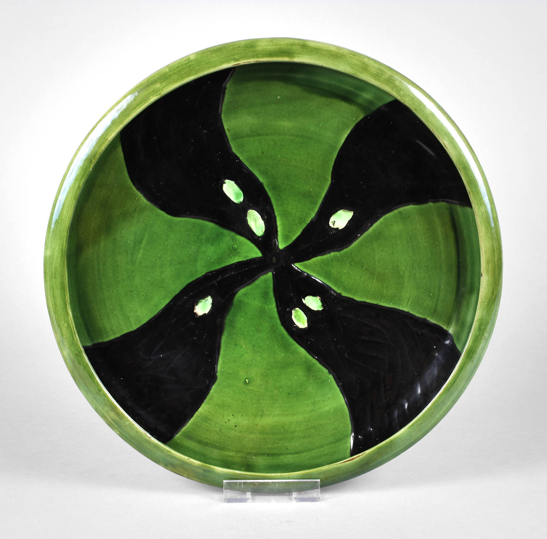 Max Laeuger großer Wandteller