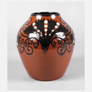 Tonwerke Kandern Vase Schlickerdekor
