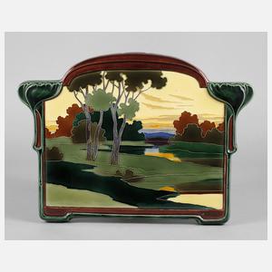 J. v. Schwarz große Wandkachel