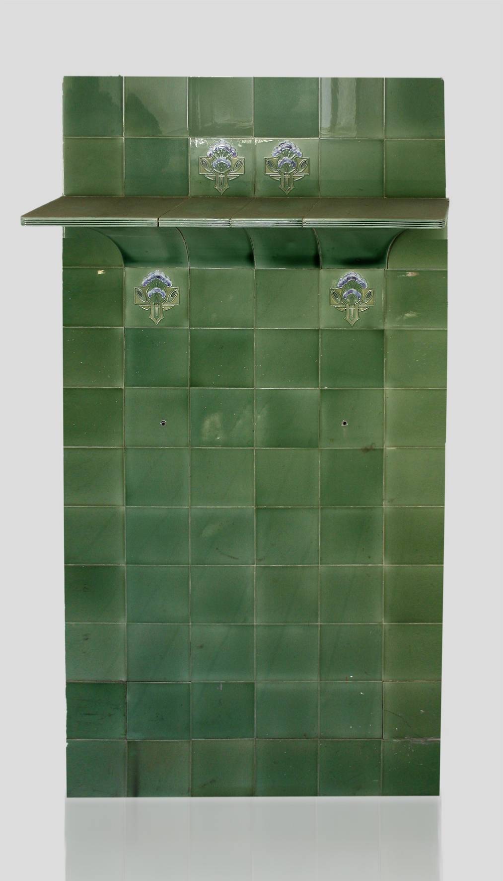 Wandfliesenbild Jugendstil