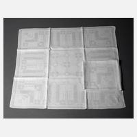 Peter Behrens, zwei Servietten111