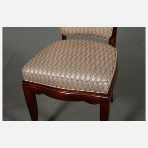 Sechs Stühle Art déco