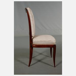 Sechs Stühle Art déco