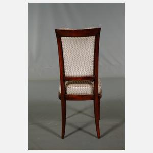 Sechs Stühle Art déco