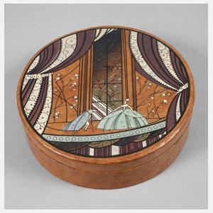 Lederschatulle Art déco