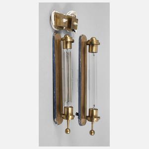 Paar Wandlampen Art déco