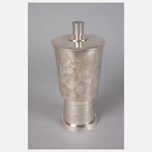 Zwei Silberpokale Waldemar Raemisch