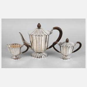 Silber Kernstück Art déco