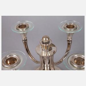 Silberleuchter Art déco