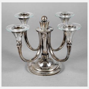 Silberleuchter Art déco