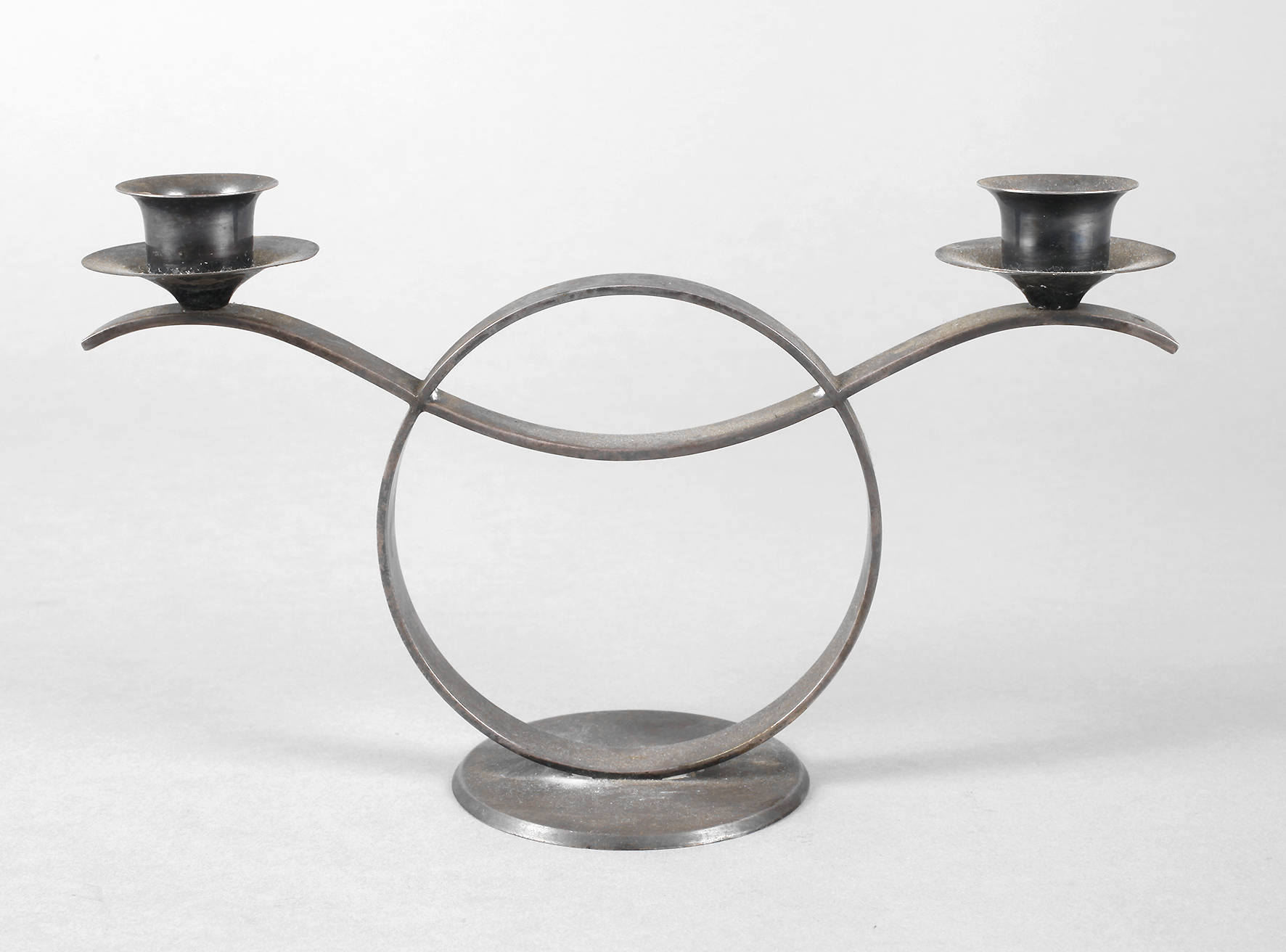 Wellner Kerzenleuchter Art déco